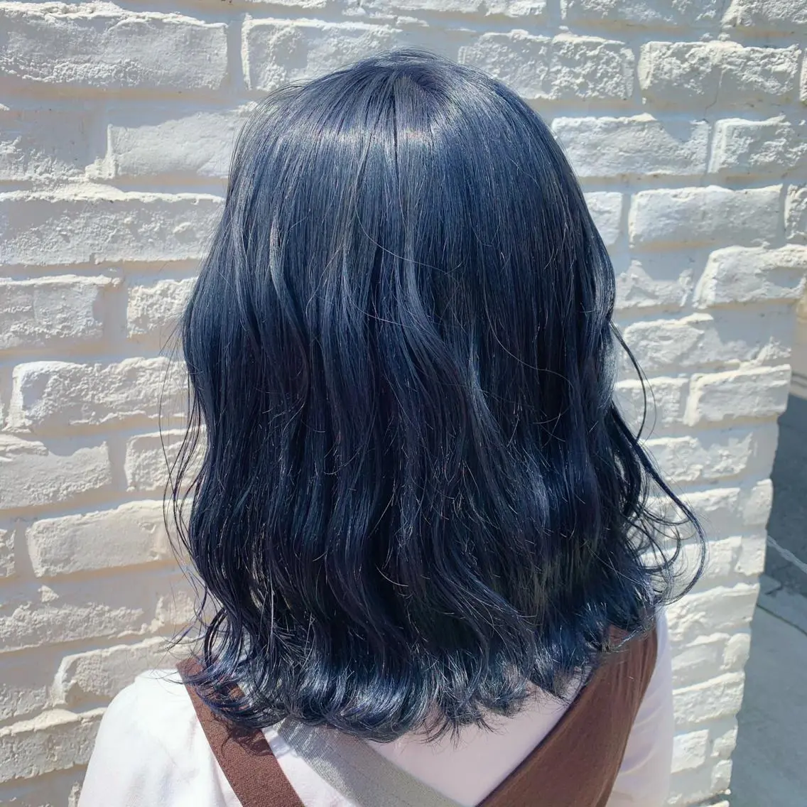 セミロング カラー 赤みゼロ/透明感 カラー🌿KANTAのヘアスタイル