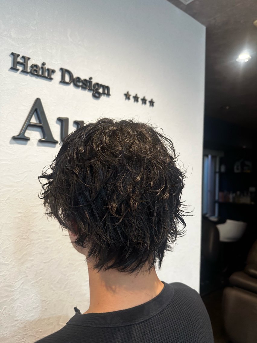 ショート パーマ メンズ カット パーマ カリスマになる美容師 💥TOUI💥上野のヘアスタイル