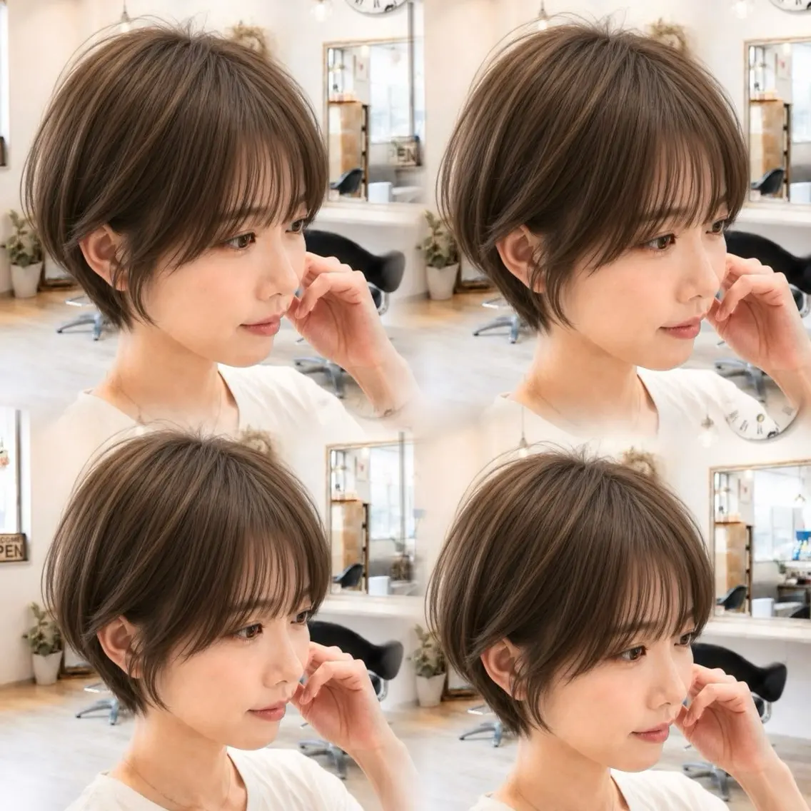 ショート カラー 🌟ショート× 似合わせ🌟ナオヤのヘアスタイル