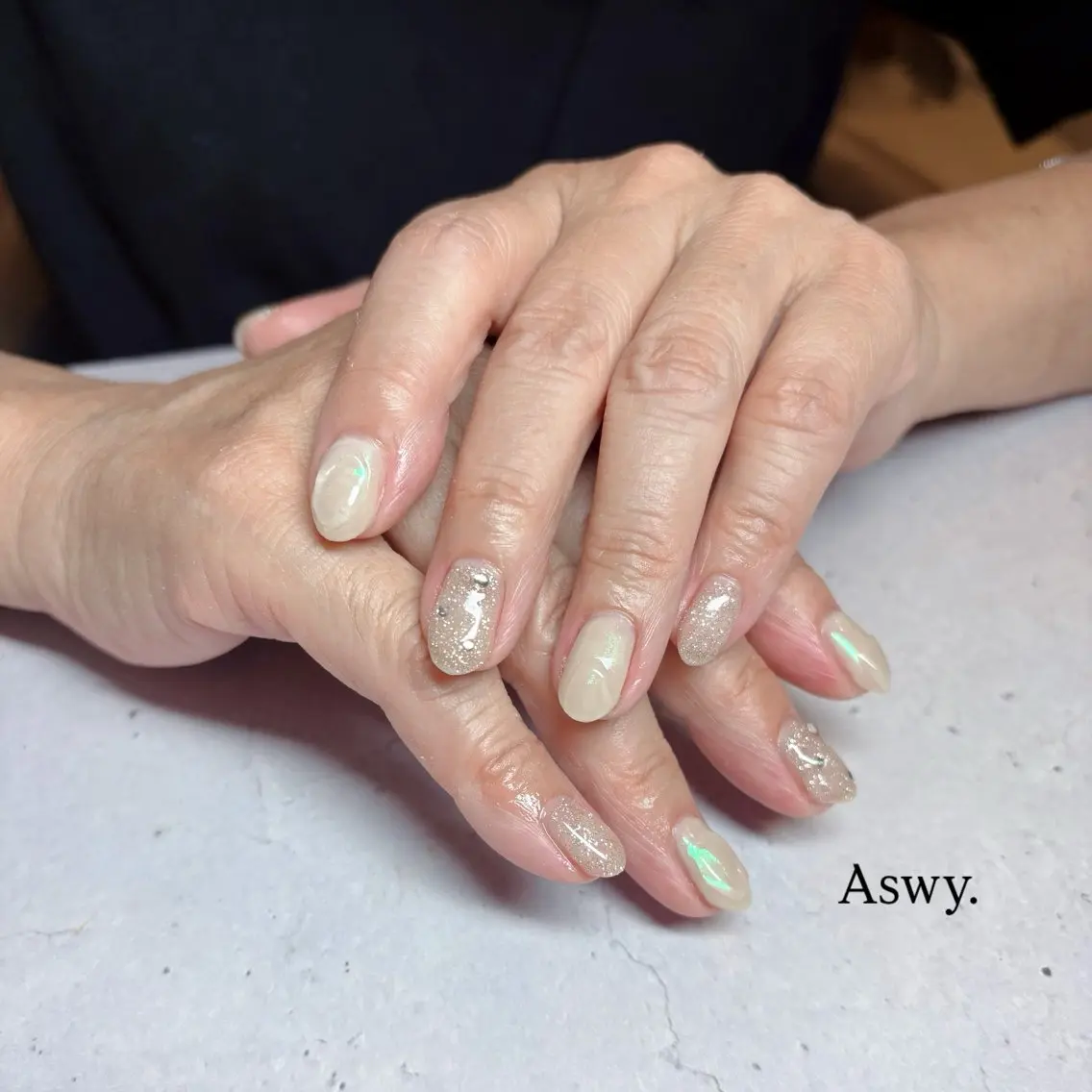 ネイル ハンドネイル Aswy.新小岩 chiiのネイルデザイン