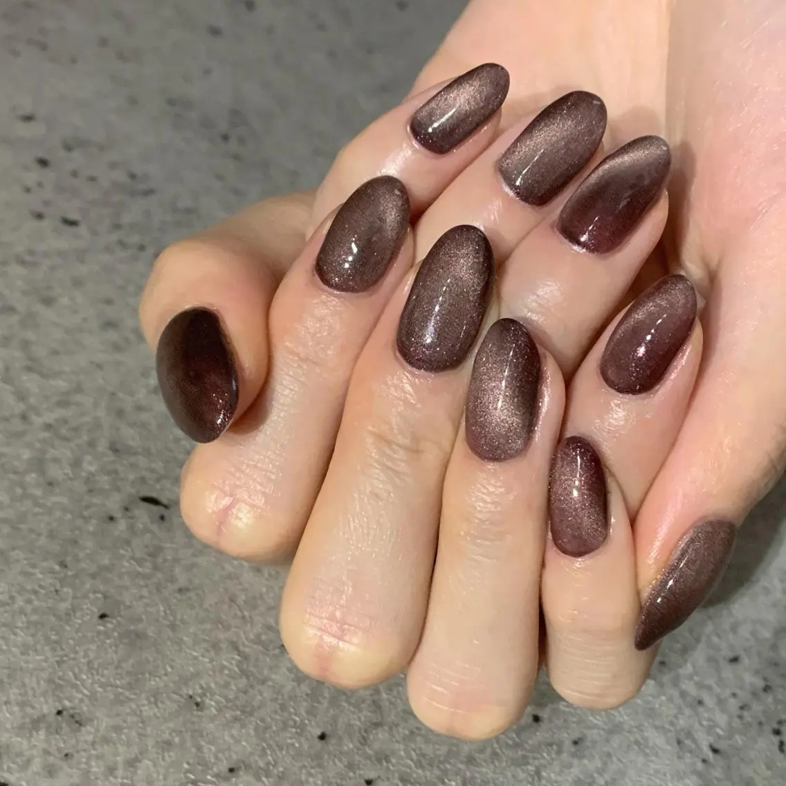 ネイル マグネットネイル ハンドネイル ハンドケア lylynail YUUKAのネイルデザイン
