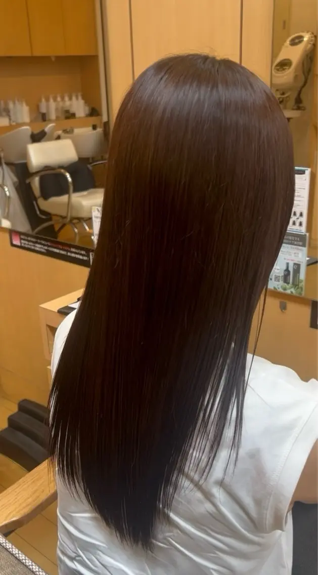 ロング カラー ヘアカラー ムラカミスグル カラーモデル様募集のヘアスタイル