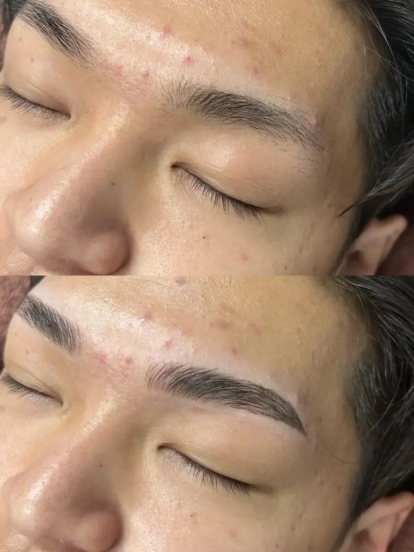 【メンズ限定🍀】眉毛ワックス+眉毛パーマの写真