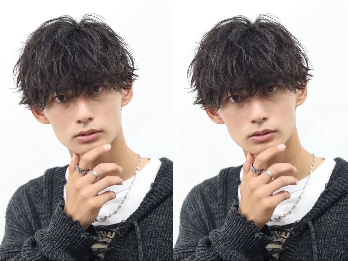 ショート パーマ メンズ 楽にキマる🔥垢抜け ヘア/RAIKIのヘアスタイル