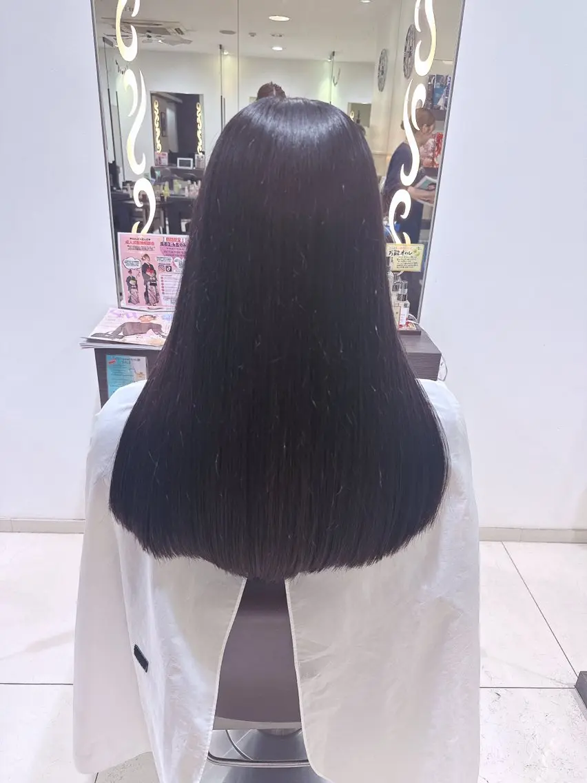 ロング 明日空きあり🩷 レイヤースタイル🥰のヘアスタイル