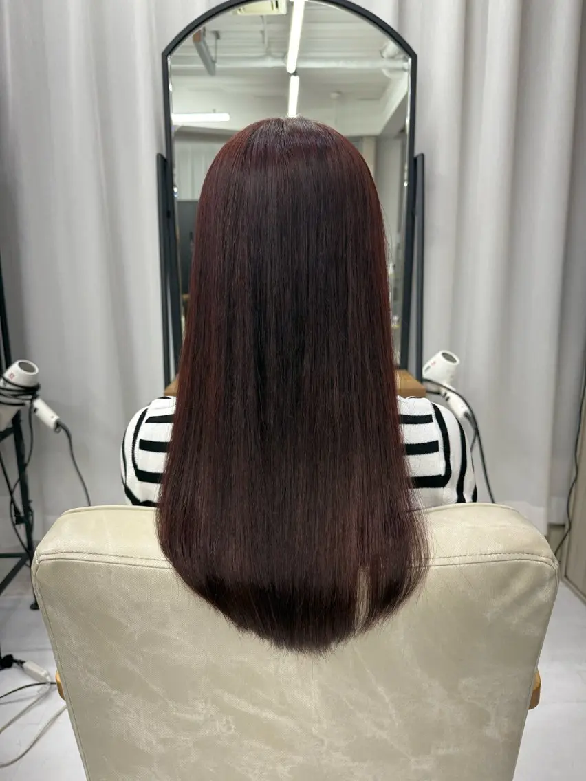 カラー シカダ ココア🦌のヘアスタイル