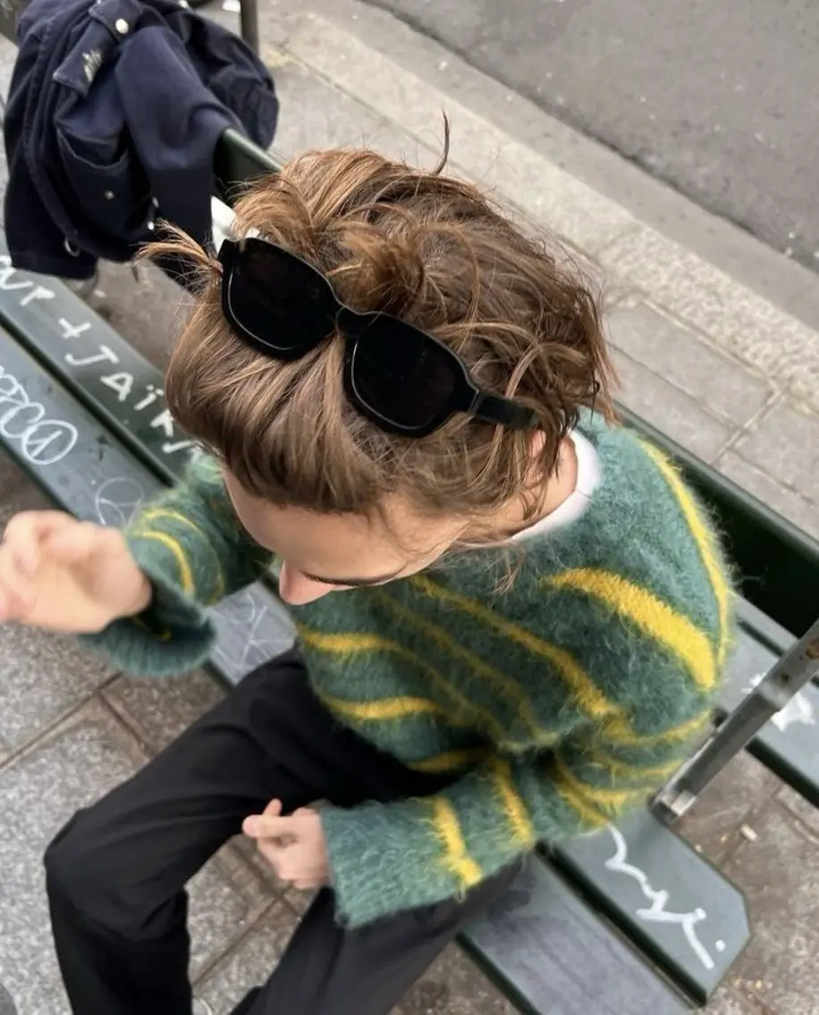 ショート カラー ヘアカラー momona english okのヘアスタイル
