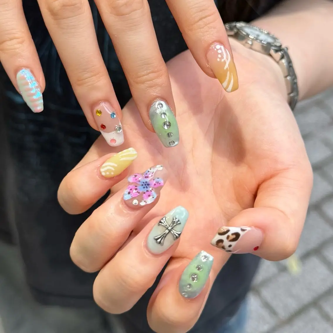 ネイル ハンドネイル 🩶レイナ🩶 color/nailのヘアスタイル