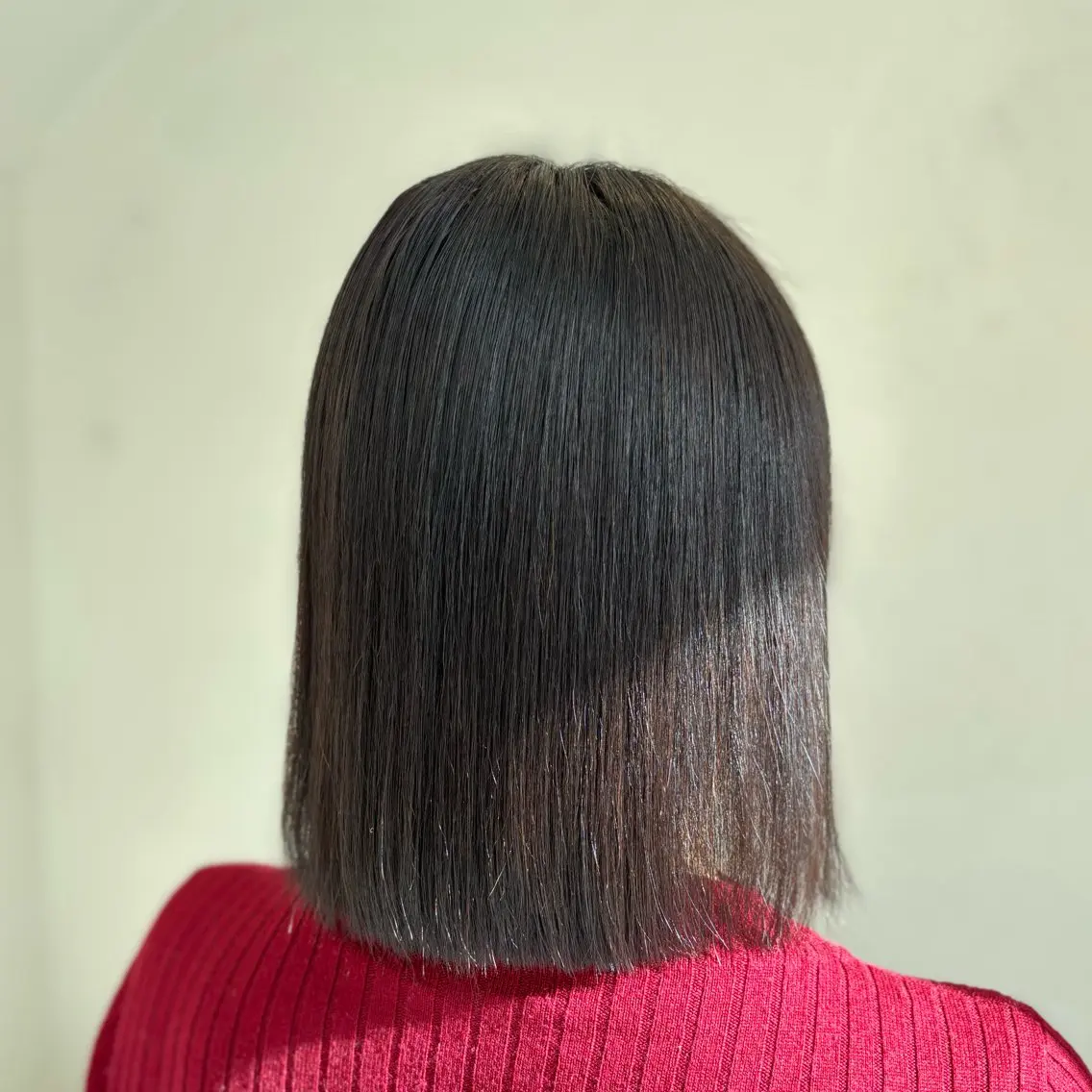 ミディアム 縮毛矯正 カット ヘッドスパ 縮毛矯正/艶カラー Yuzuのヘアスタイル