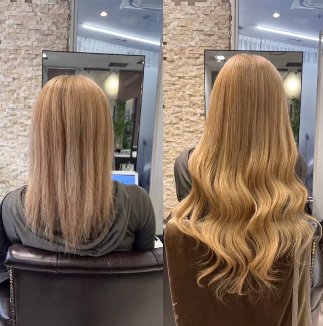 ロング カラー ヘアアレンジ ANKH CROSS ゆうかのヘアスタイル