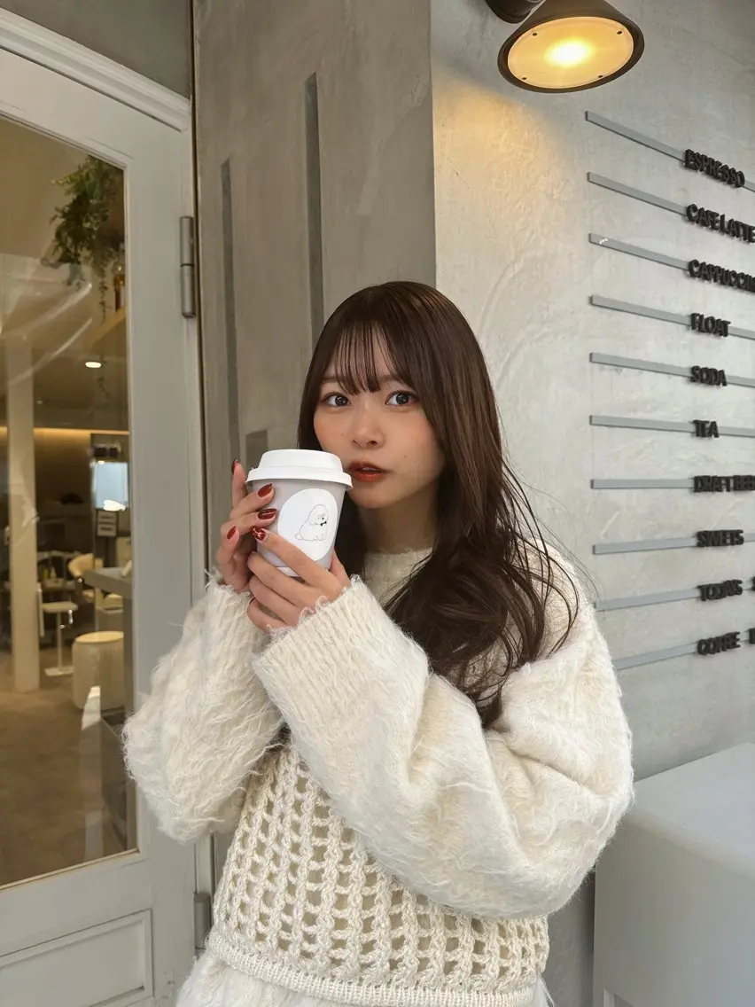 ミディアム カラー カット ヘアカラー トリートメント 💎透明感カラー特化 💎TAISEIのヘアスタイル