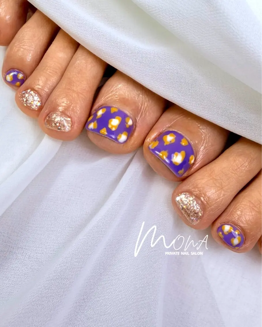 ネイル フットネイル Nailsalon MONA.のネイルデザイン