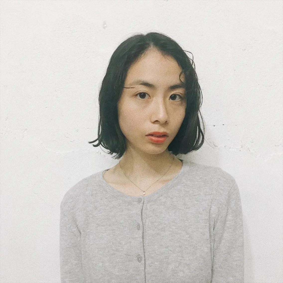 ショート パーマ mayu🤍 透明感カラーのヘアスタイル