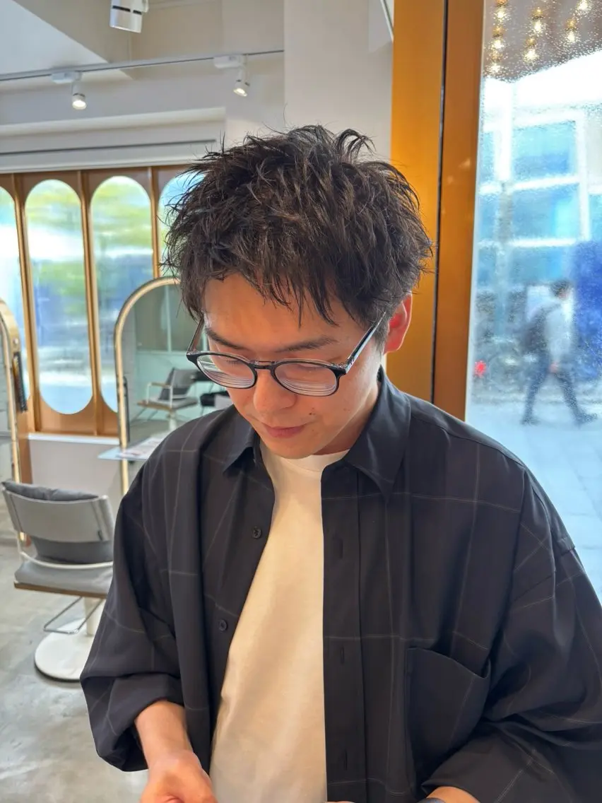 メンズ 荒木 千奈のヘアスタイル