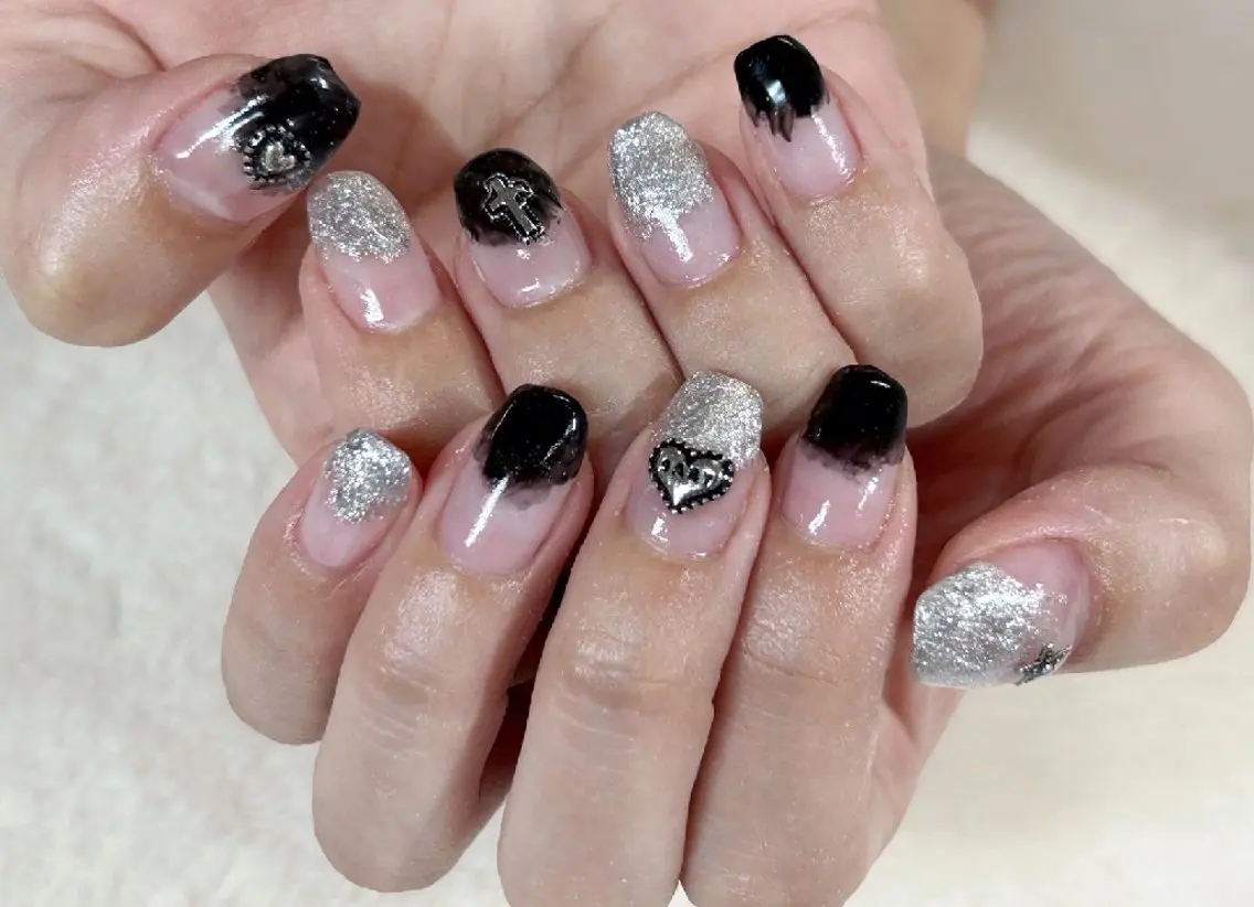 ネイル ジェルネイル パラジェル ハンドネイル ハンドケア 心斎橋Salon Epokkuのネイルデザイン