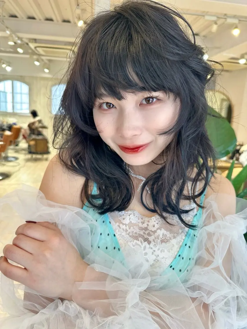 【5月限定】トレンドヘアcut＋オリジナル保湿トリートメント🧴の写真