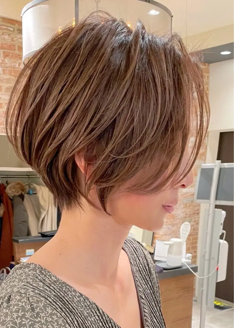 ショート カット 銀座ショート： こすいのヘアスタイル