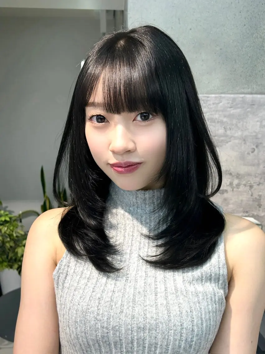 セミロング ボブ/ ミディアムKOUGAのヘアスタイル