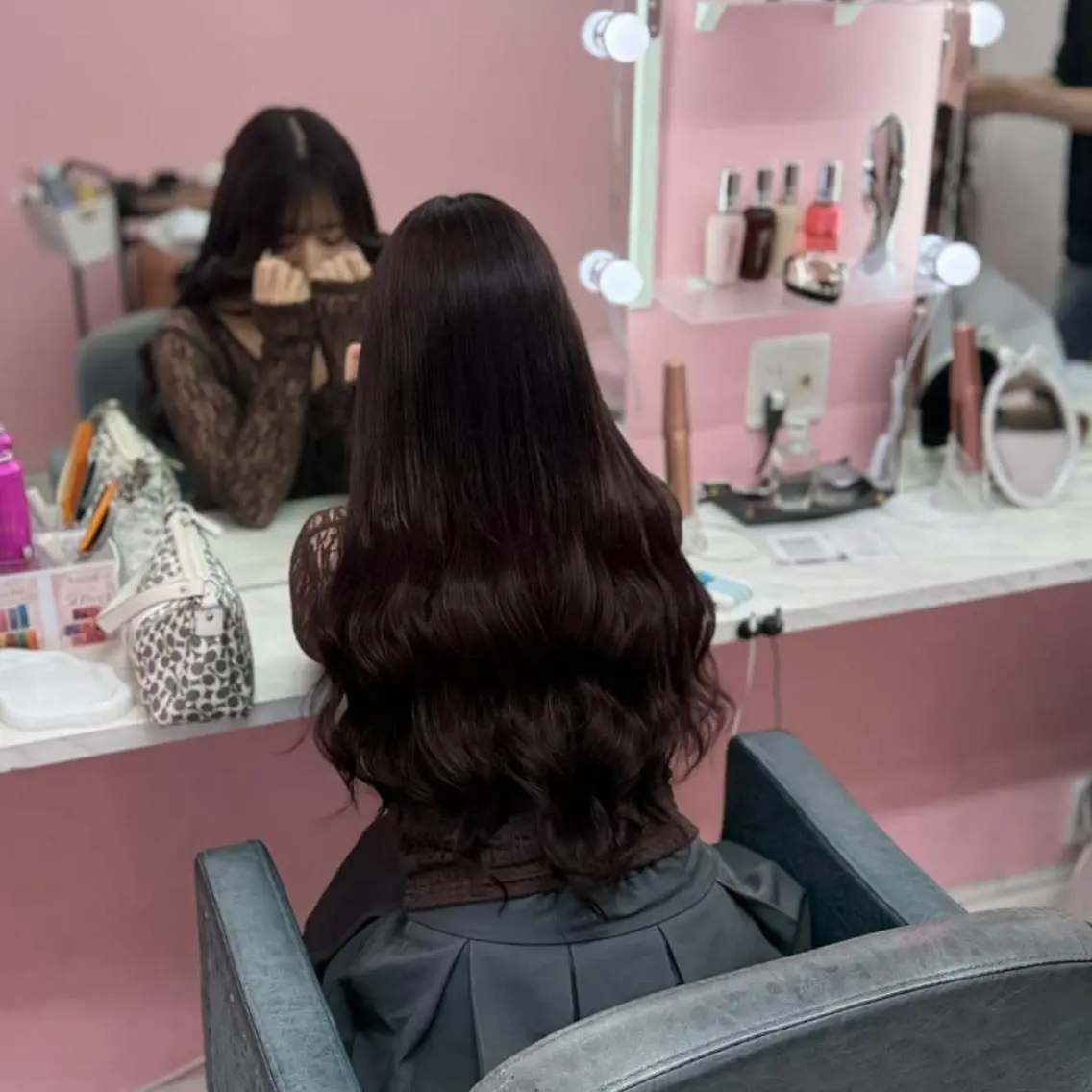 ロング シールエクステ エクステ ロング season ゆみのヘアスタイル