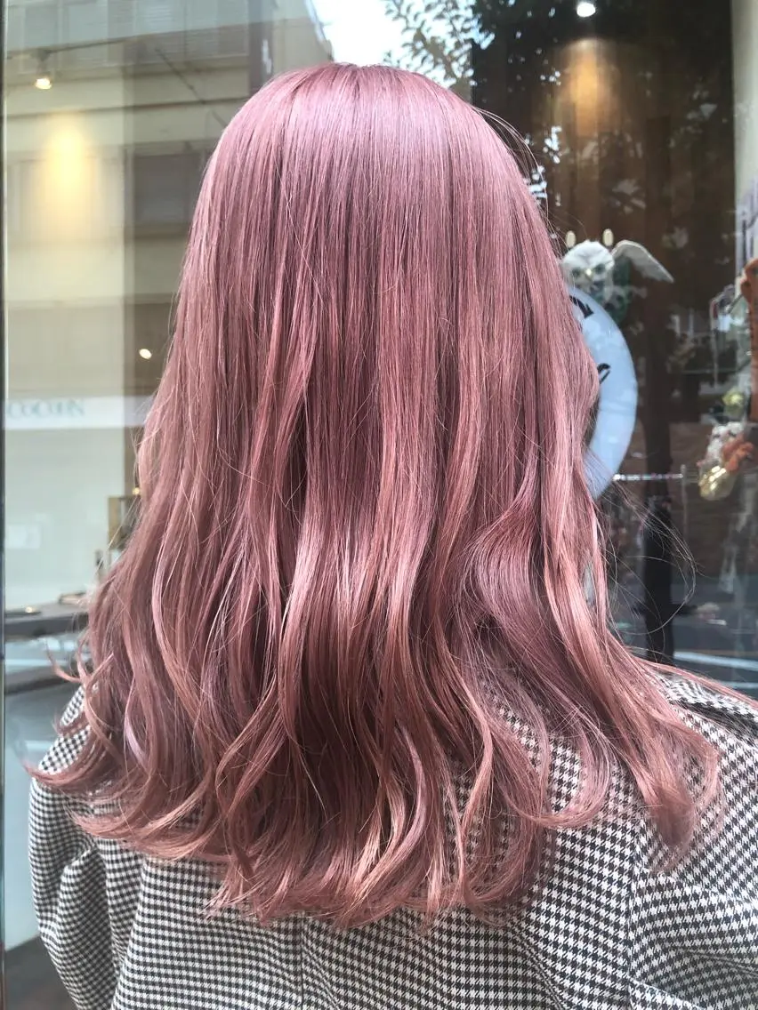 🌸学生🌸ダブルカラー(全頭ケアブリーチ+カラー)+2ステップトリートメントの写真