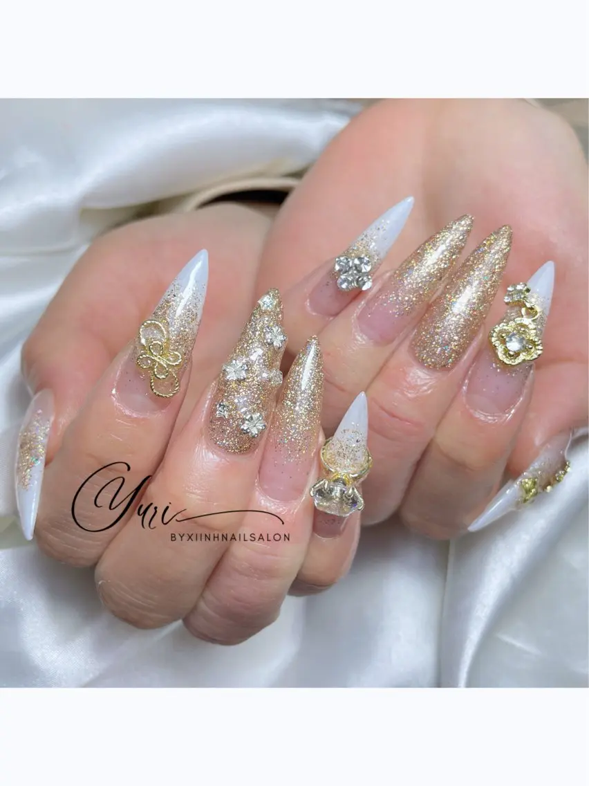 ネイル チークネイル 桜ネイル 長さ出し フットネイル ジェルネイル ハンドネイル YURI NAILのネイルデザイン