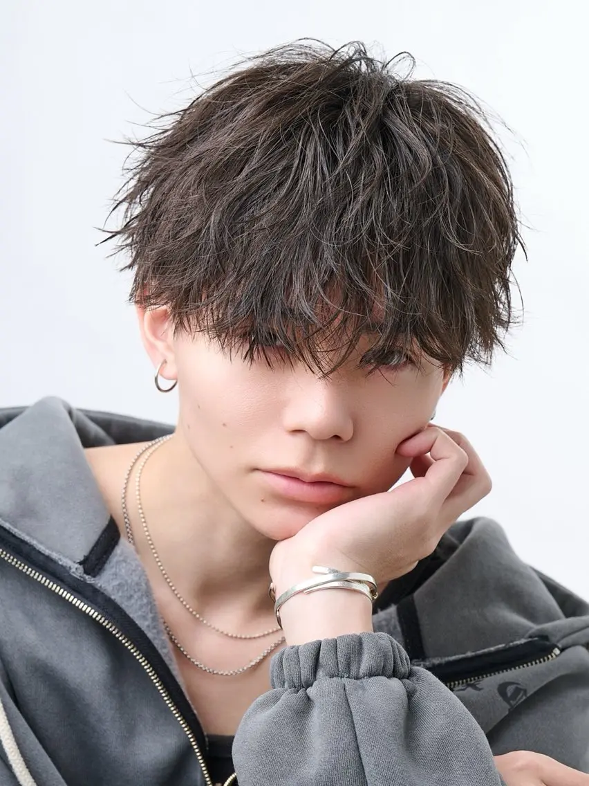 パーマ メンズ メンズパーマ カット パーマ 【メンズ専門】中本 翔大のヘアスタイル