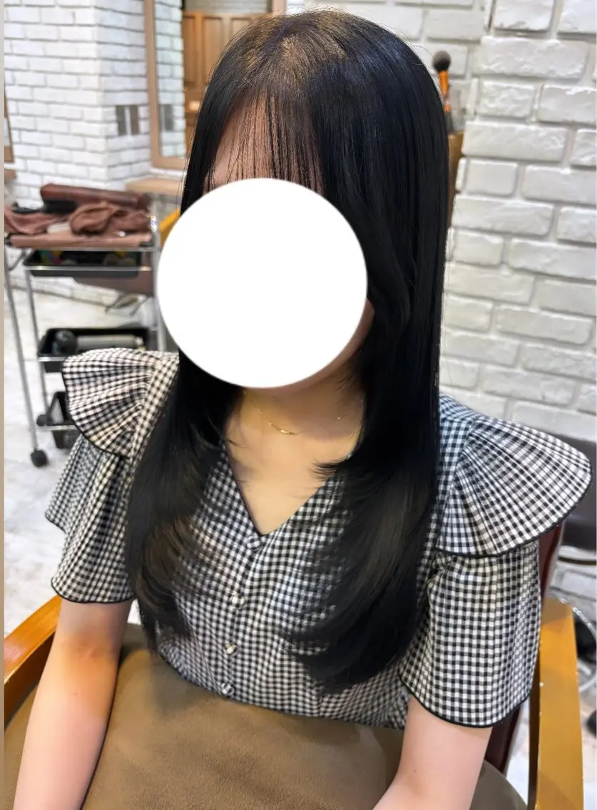 ロング カット ヘアカラー トリートメント 🪼艶カラー🪼 田口彩香のヘアスタイル