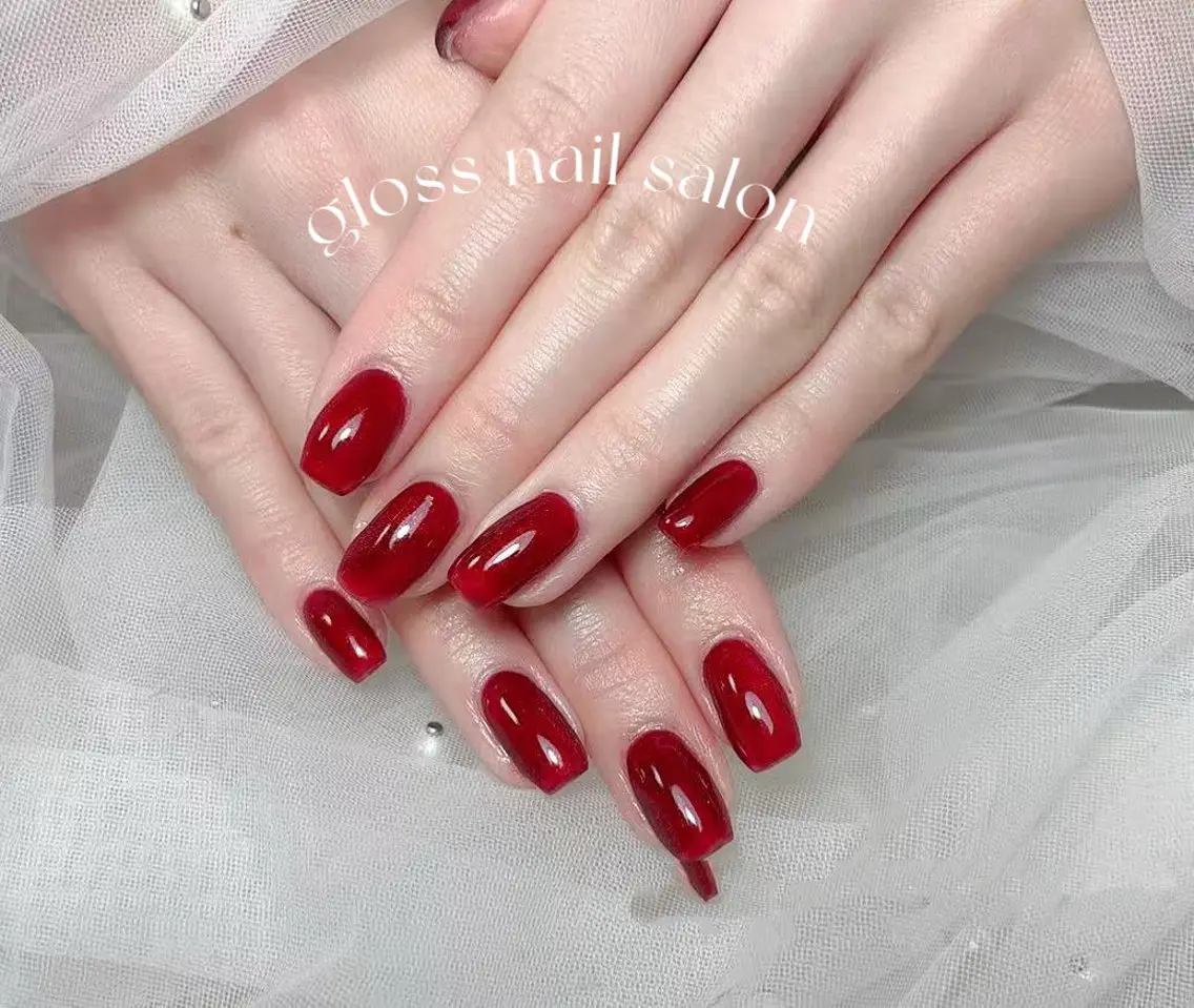 ネイル ハンドネイル ゆり🌷 gloss nailのネイルデザイン