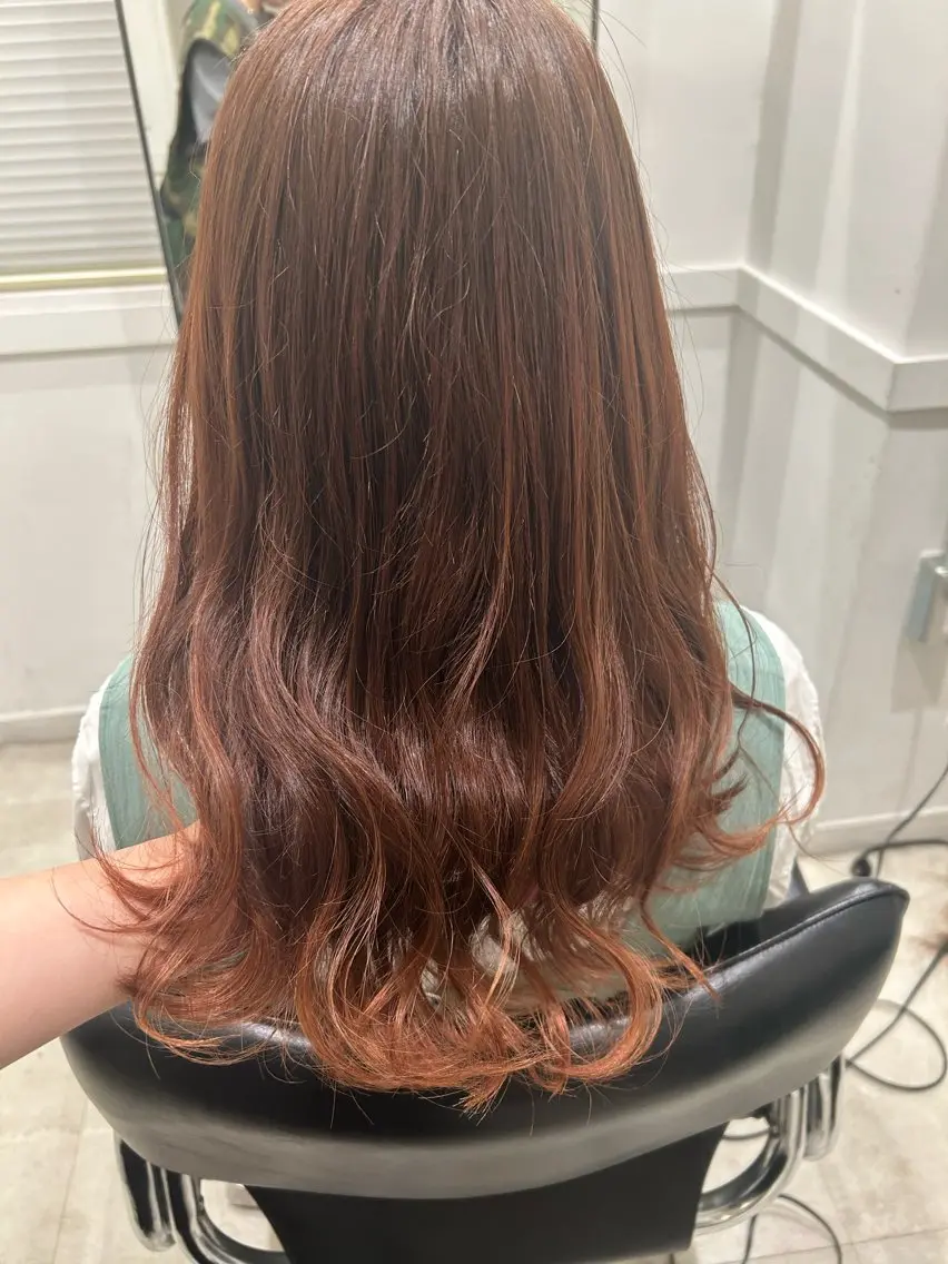 カラー 🌈透け感カラー RINA🌈のヘアスタイル