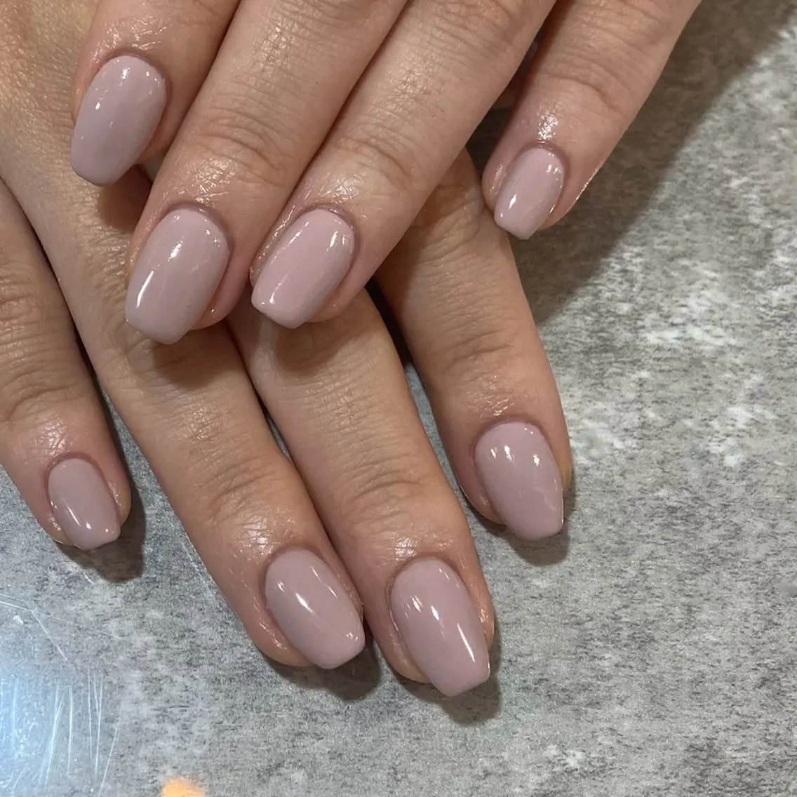 ネイル ワンカラーネイル HINAKO💫 Ouja groupのネイルデザイン