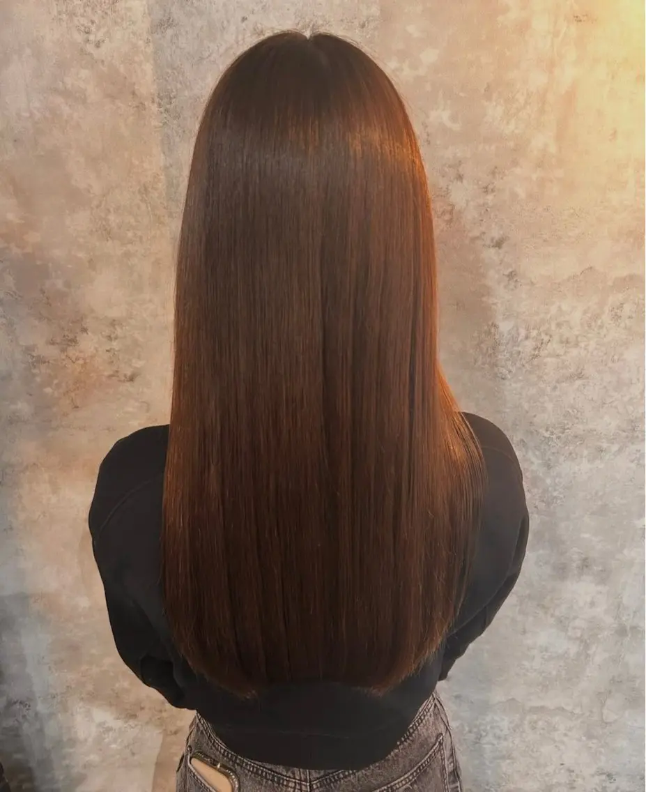 ロング 髪質改善 縮毛矯正 トリートメント 【モデル募集中】 RIRIKAのヘアスタイル