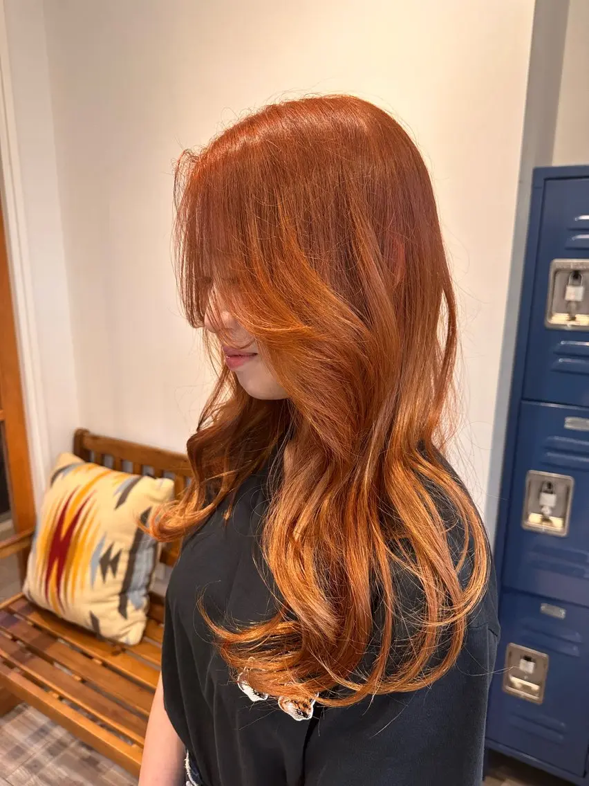 ロング カラー 樽田 琉玖のヘアスタイル