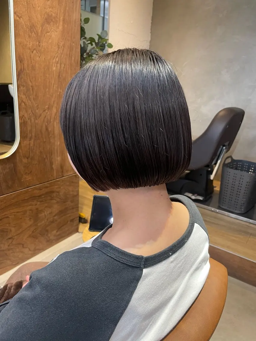 ショート カラー カット ヘアカラー トリートメント 【ショートカット 美髪矯正】今井隆太のヘアスタイル