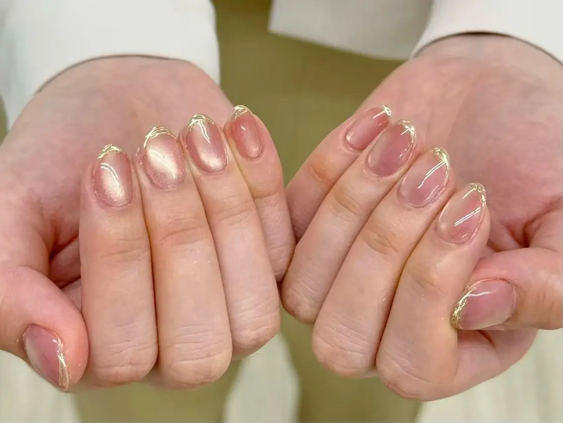 ネイル アートネイル オーロラネイル フットネイル フレンチネイル ジェルネイル ハンドネイル OCEAN nail パラジェル　取扱い店のネイルデザイン