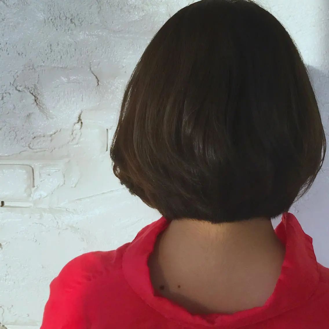 ショート カラー ボブ カット ヘアカラー トリートメント 【髪質改善】 夏目結以のヘアスタイル