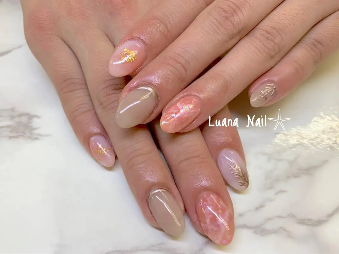 ネイル ハンドネイル BeauJu by Luana Nailのネイルデザイン