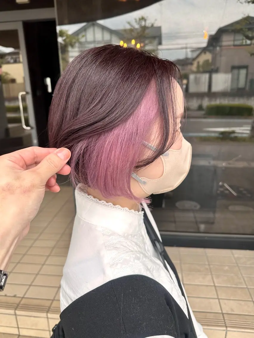 ショート タカツド ユウキのヘアスタイル
