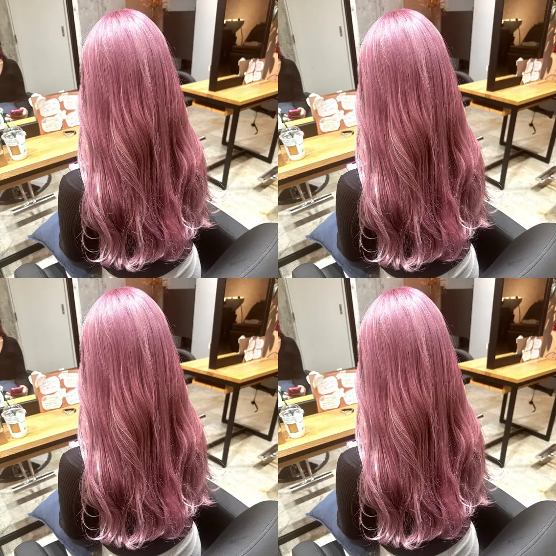 ロング カラー ヘアカラー トリートメント ✨髪質改善/ハイトー ン/艶髪高山のヘアスタイル