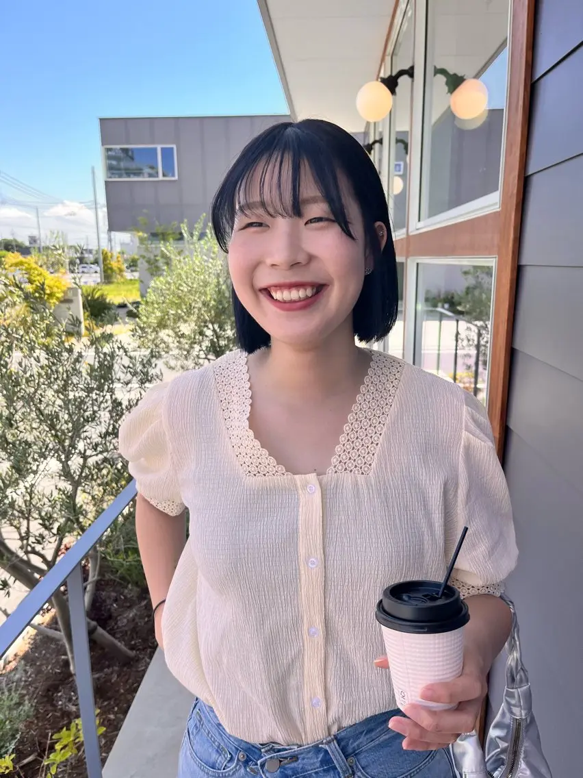 ミディアム カラー 吉水 果穂のヘアスタイル