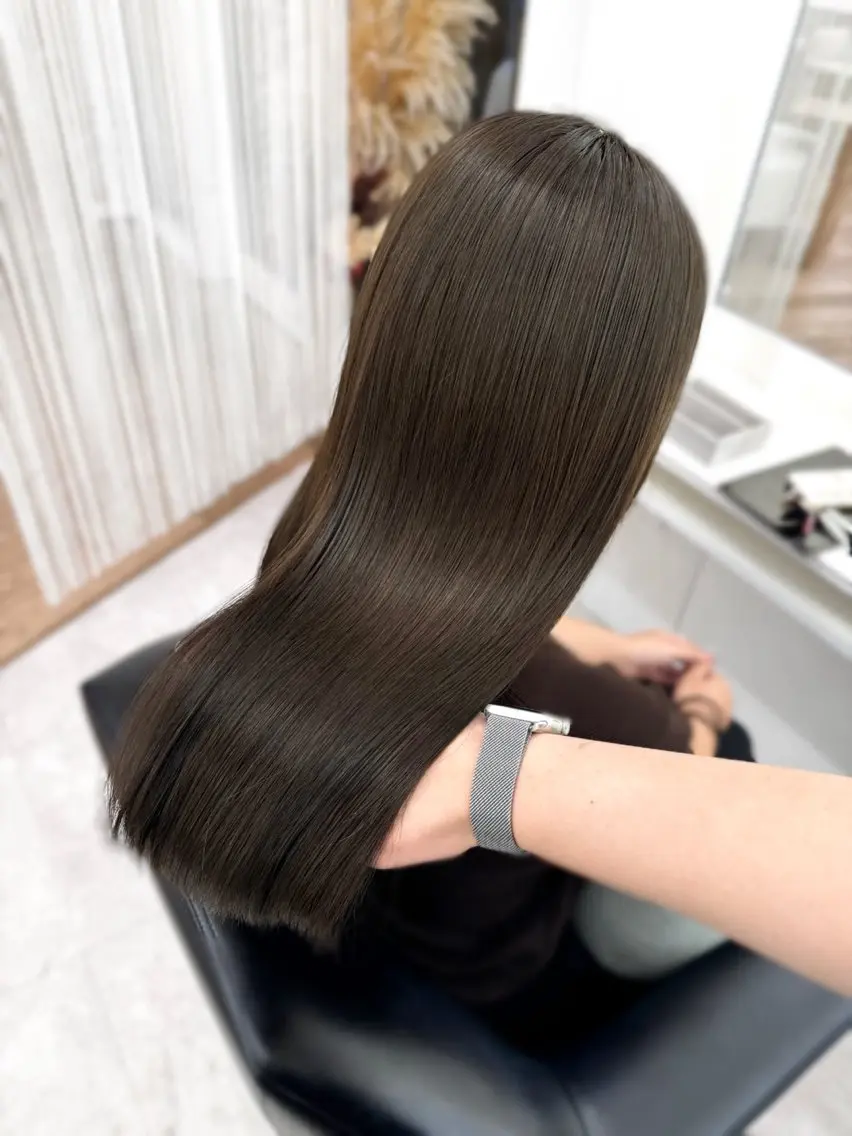 ロング カラー ヘアカラー parvemix平野 真央🎀💞のヘアスタイル