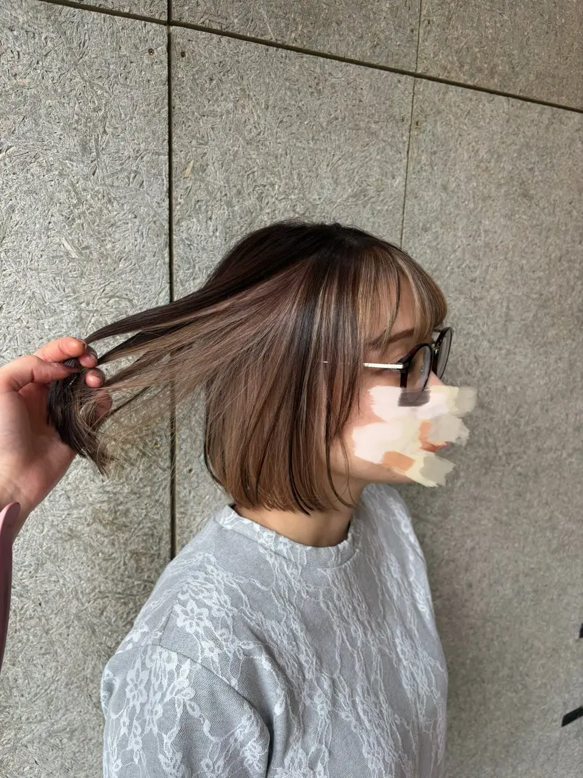 ミディアム カラー 似合わせカラー🎀 sawa🎀池袋のヘアスタイル