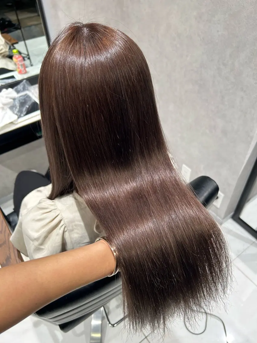 カラー 透明感カラー 透明感カラー /レイヤーカット🪼のヘアスタイル