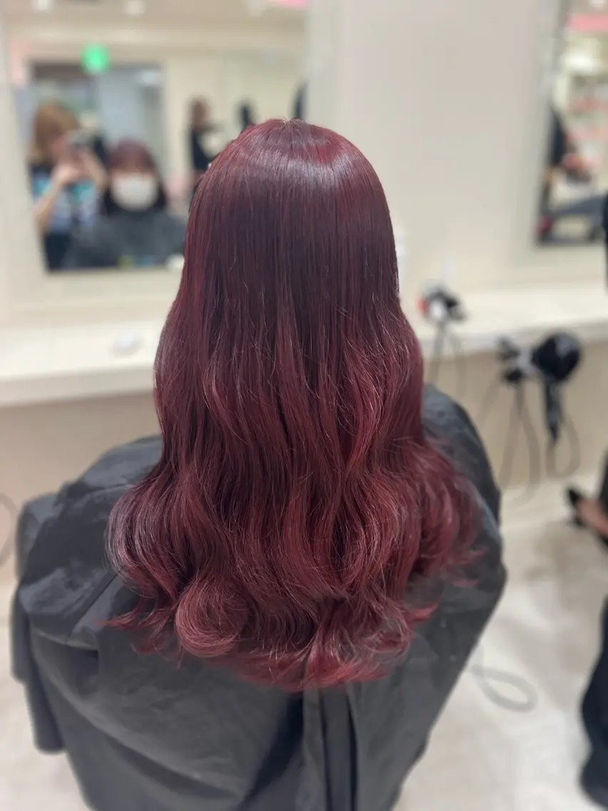 カラー ヘアカラー トリートメント ベージュ・ラベンダー カラー🎀りりのヘアスタイル