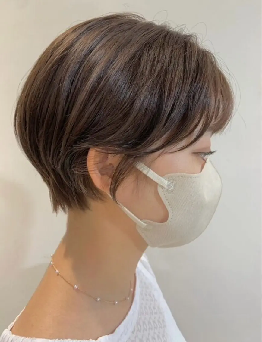 ショート ショートヘア 宮澤 泉のヘアスタイル