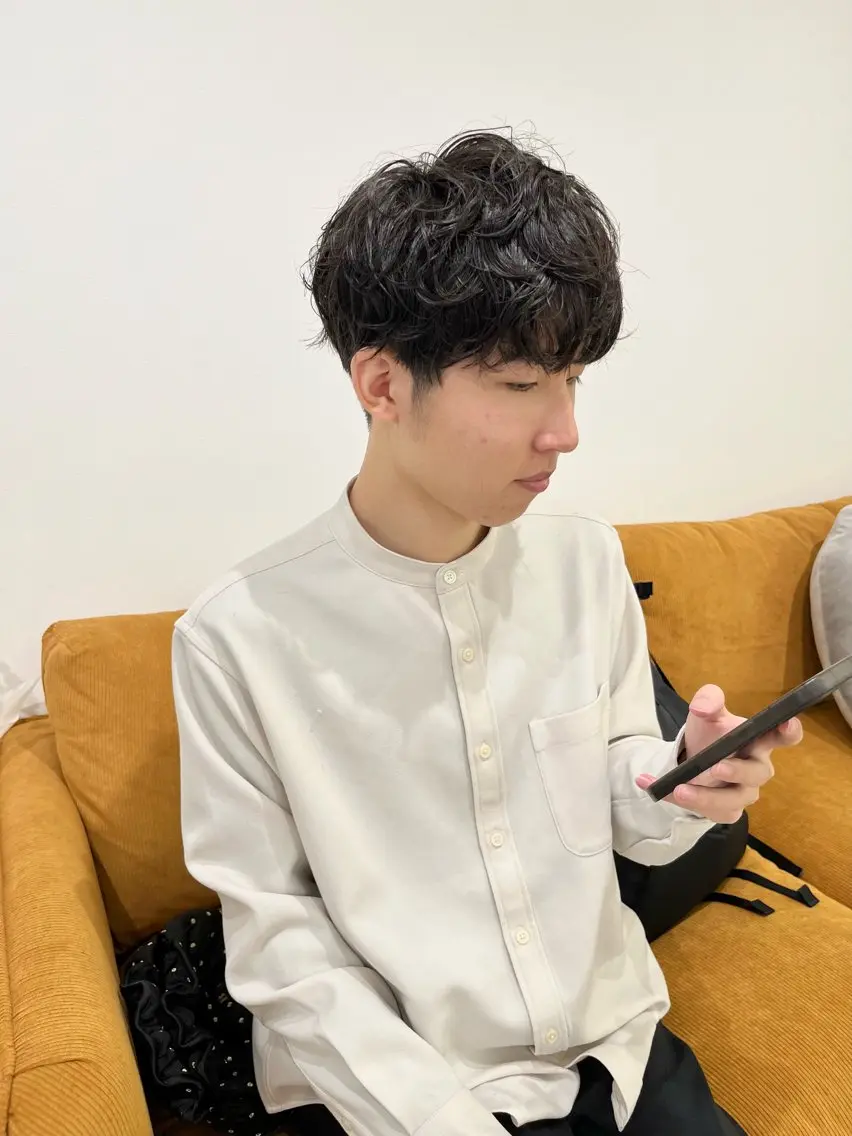 メンズ 箱崎 凪沙のヘアスタイル