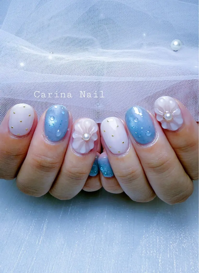 ネイル フラワーネイル Carina Nailのネイルデザイン