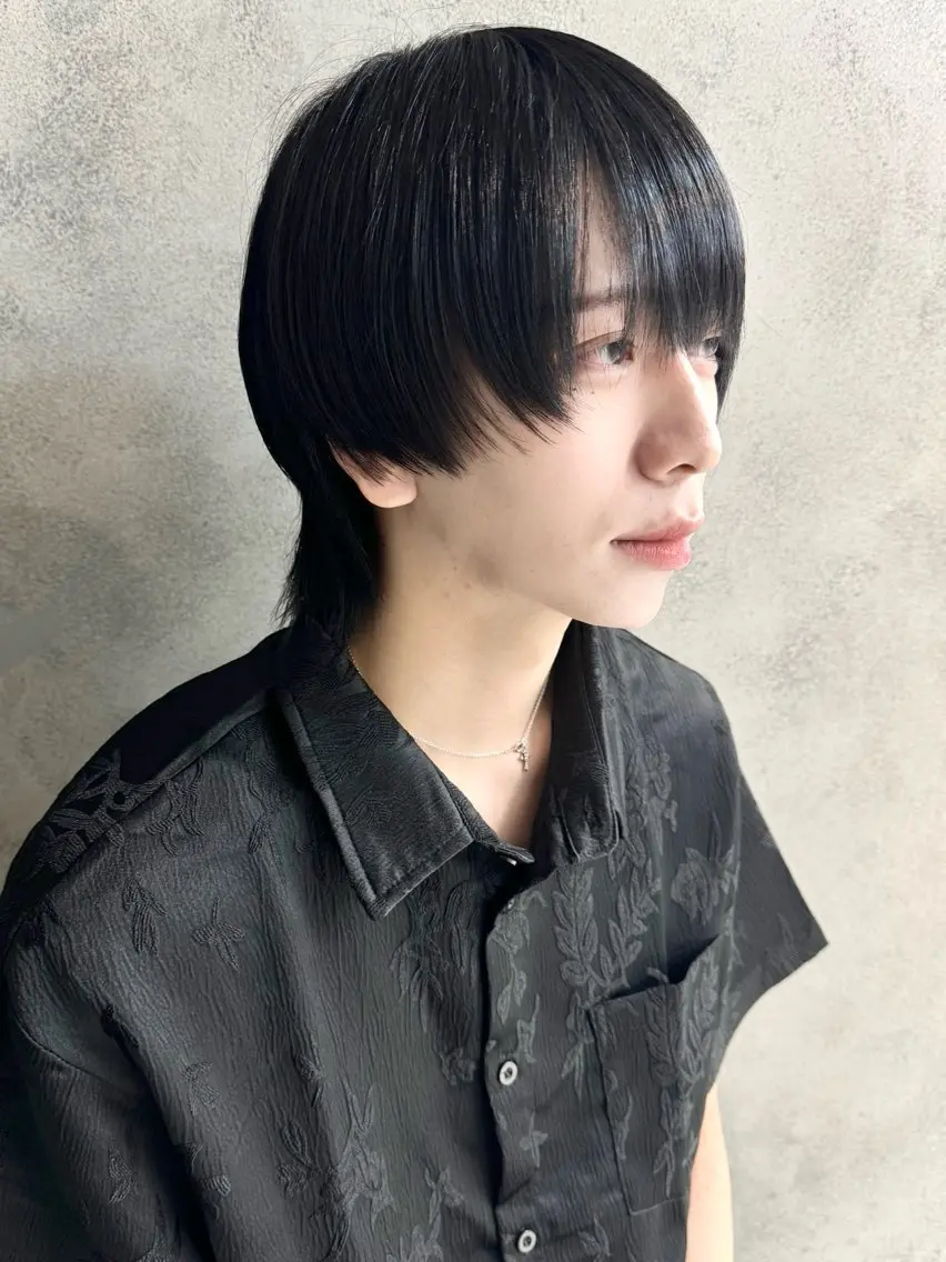 ショート メンズ 渋谷  中性ヘア あかりのヘアスタイル