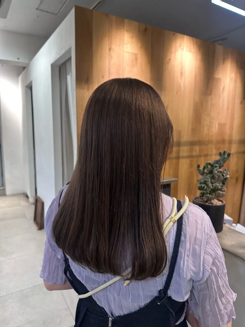 カラー ヘアカラー トリートメント naturalカラー / Rukaのヘアスタイル