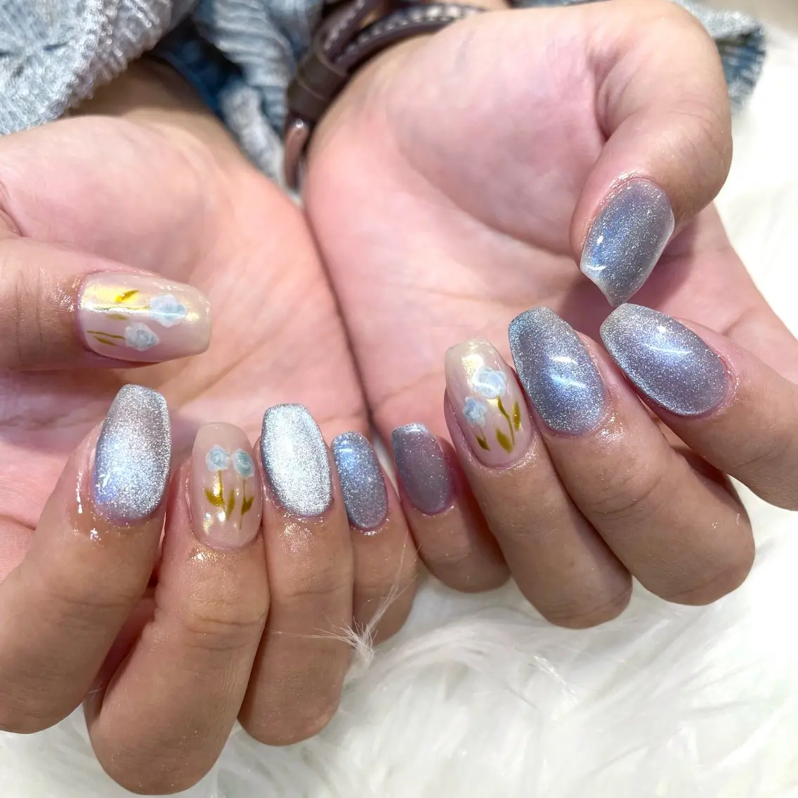 ネイル ハンドネイル 新井 ひなののネイルデザイン