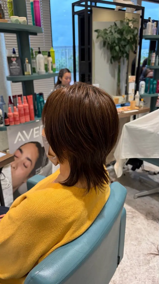 ミディアム 河端 春綺のヘアスタイル